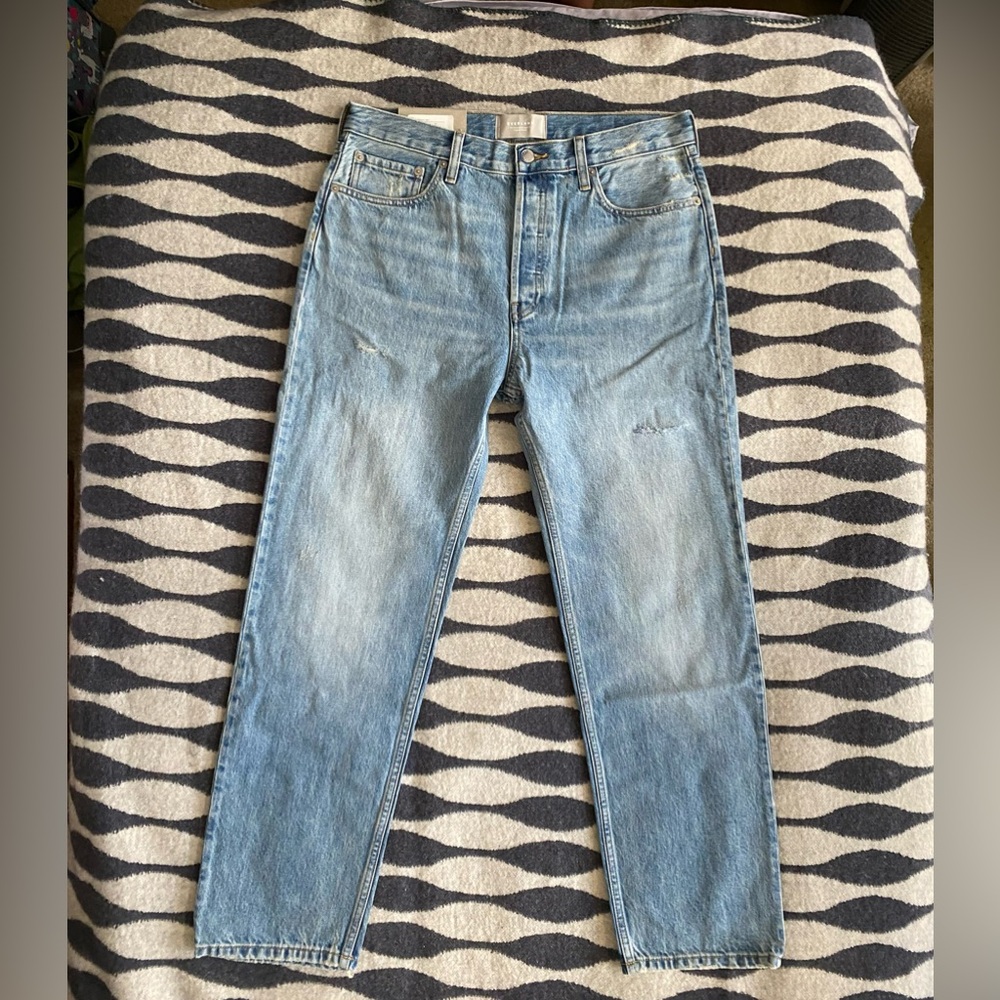 NWT Everlane Jeans The Relaxed Straight Fit Organic cotton - Picture 7 of 16